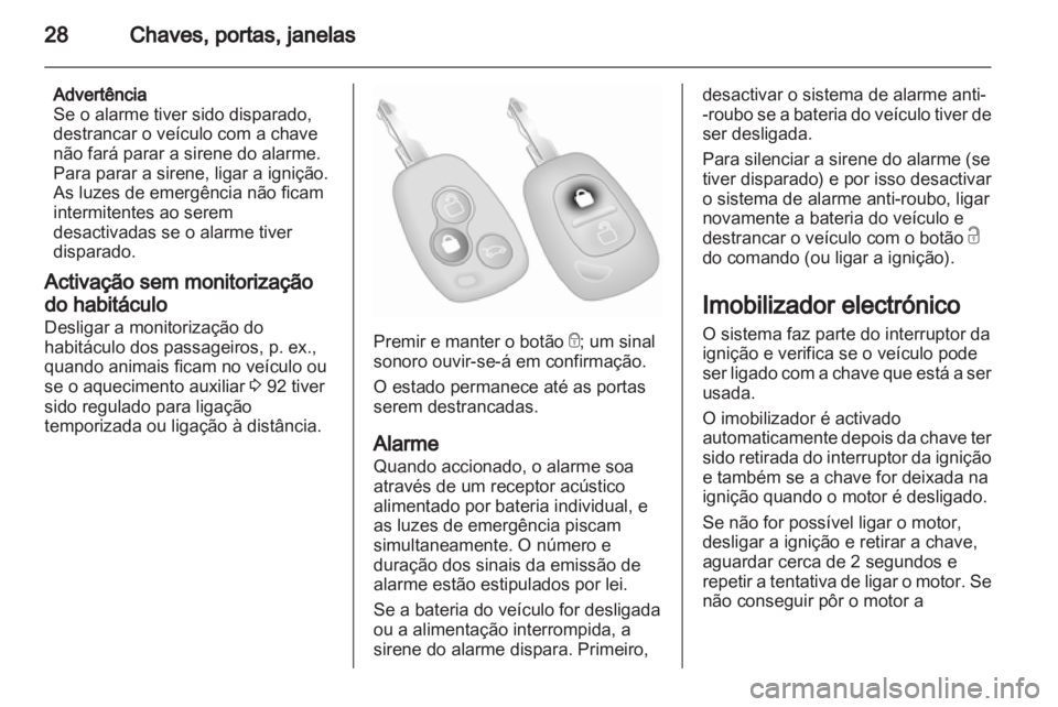 OPEL VIVARO 2013  Manual de Instruções (in Portugues) 