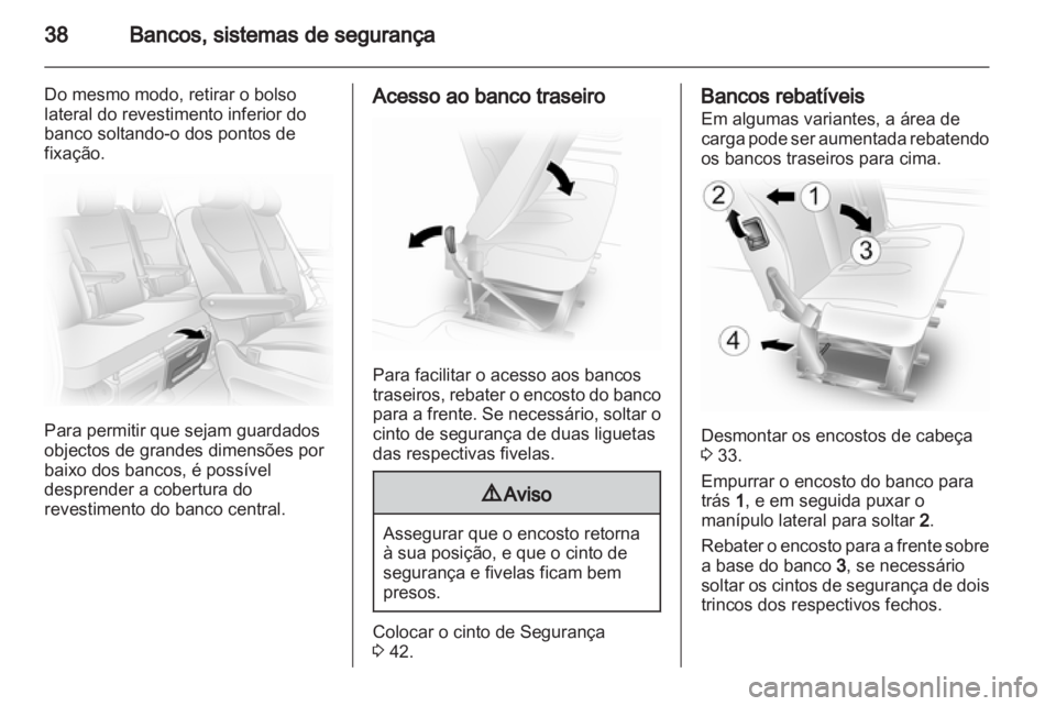 OPEL VIVARO 2013  Manual de Instruções (in Portugues) 