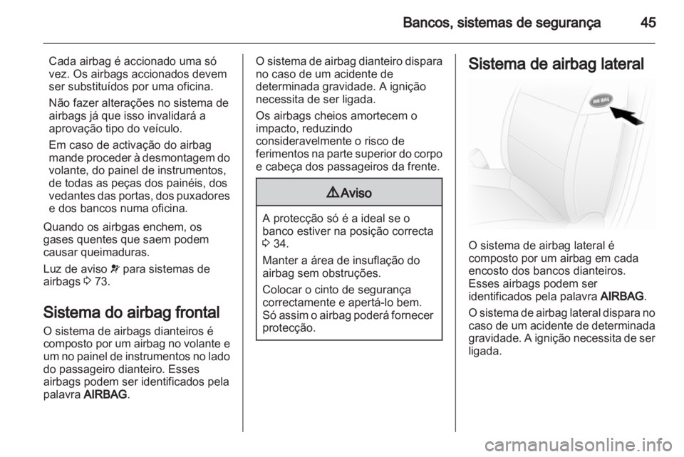 OPEL VIVARO 2013  Manual de Instruções (in Portugues) 