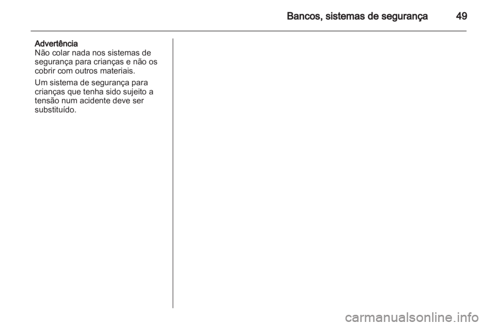 OPEL VIVARO 2013  Manual de Instruções (in Portugues) 