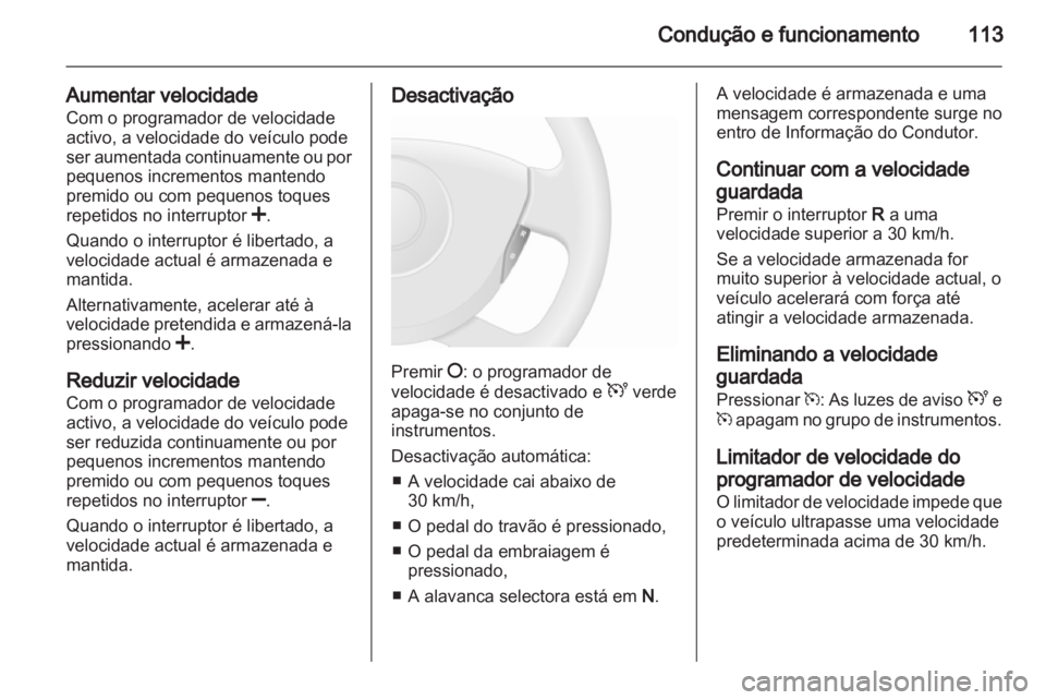 OPEL VIVARO 2013.5  Manual de Instruções (in Portugues) 