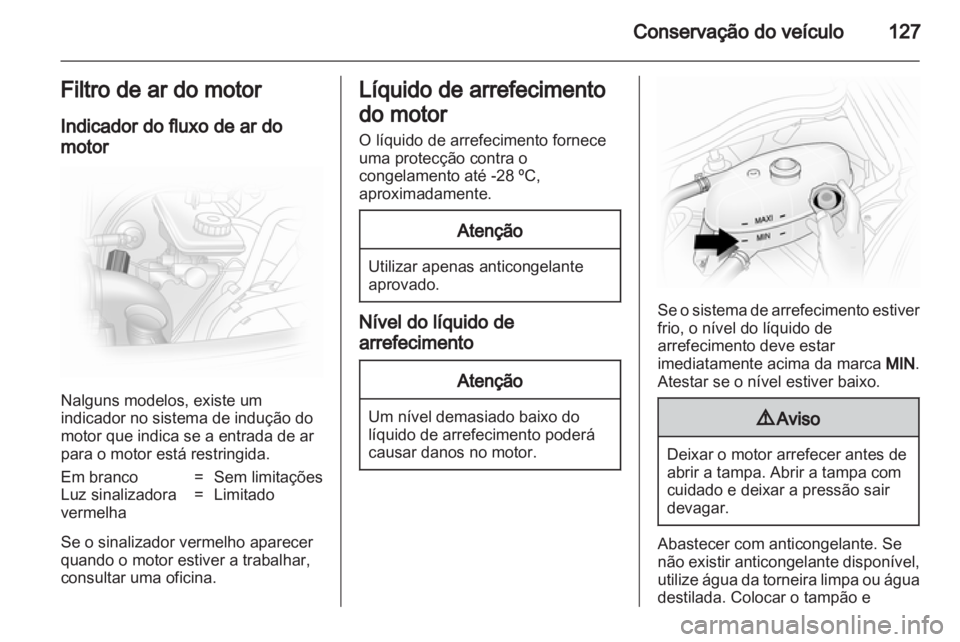 OPEL VIVARO 2013.5  Manual de Instruções (in Portugues) 