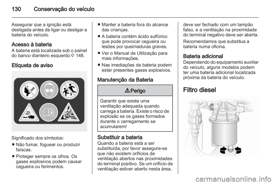 OPEL VIVARO 2013.5  Manual de Instruções (in Portugues) 