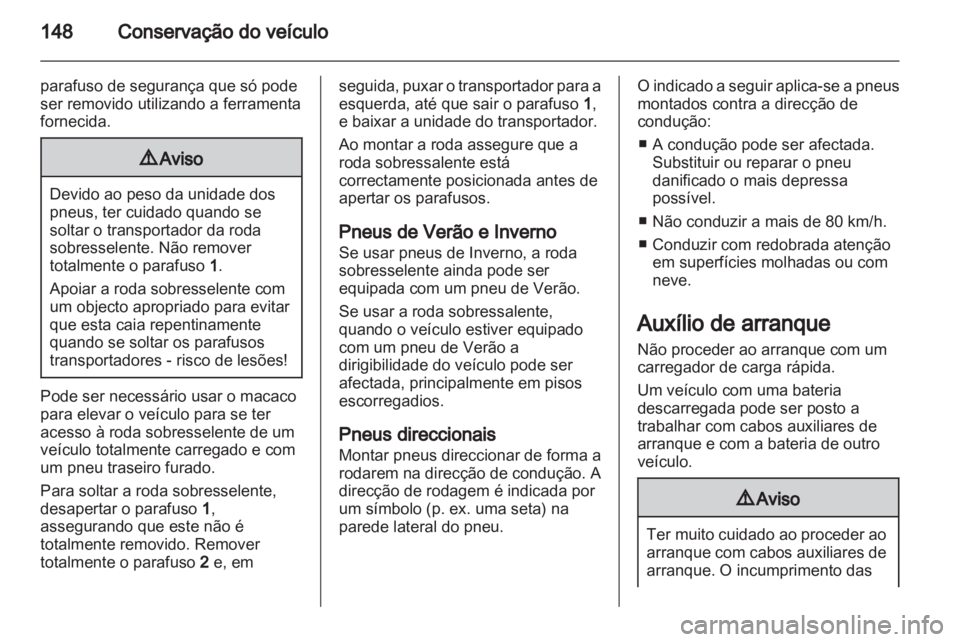 OPEL VIVARO 2013.5  Manual de Instruções (in Portugues) 