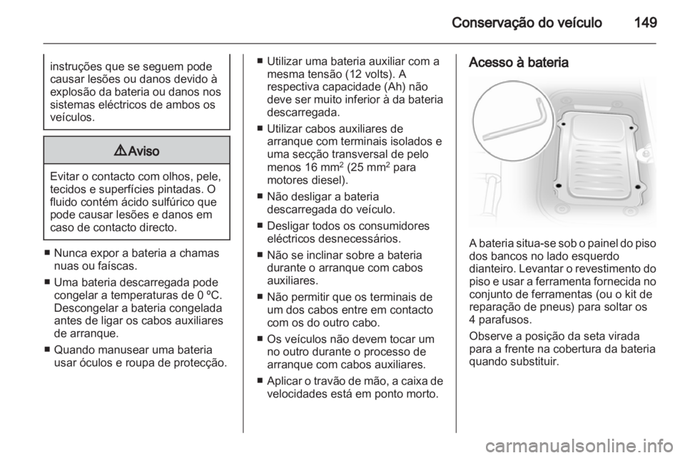 OPEL VIVARO 2013.5  Manual de Instruções (in Portugues) 