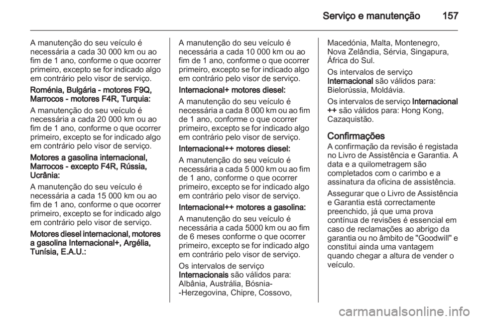 OPEL VIVARO 2013.5  Manual de Instruções (in Portugues) 