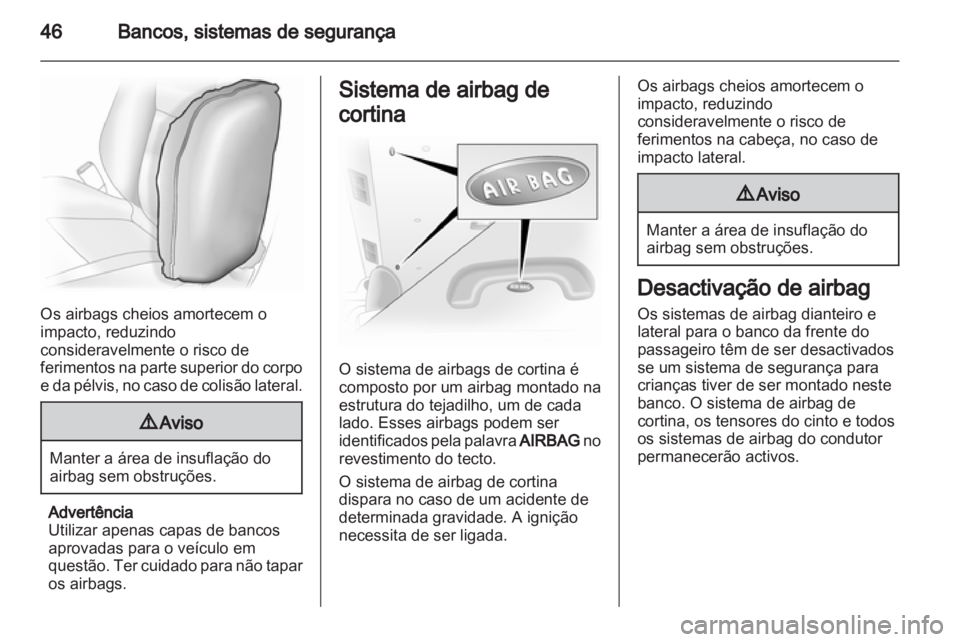 OPEL VIVARO 2013.5  Manual de Instruções (in Portugues) 