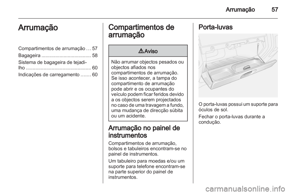 OPEL VIVARO 2013.5  Manual de Instruções (in Portugues) 