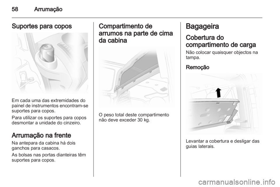 OPEL VIVARO 2013.5  Manual de Instruções (in Portugues) 