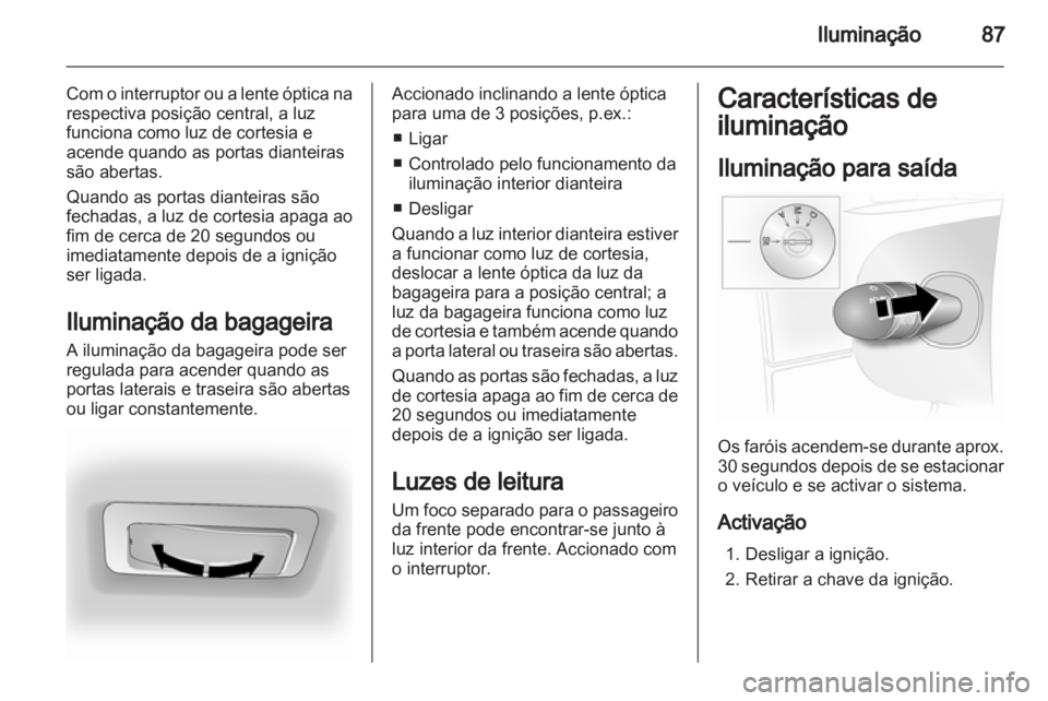 OPEL VIVARO 2013.5  Manual de Instruções (in Portugues) 