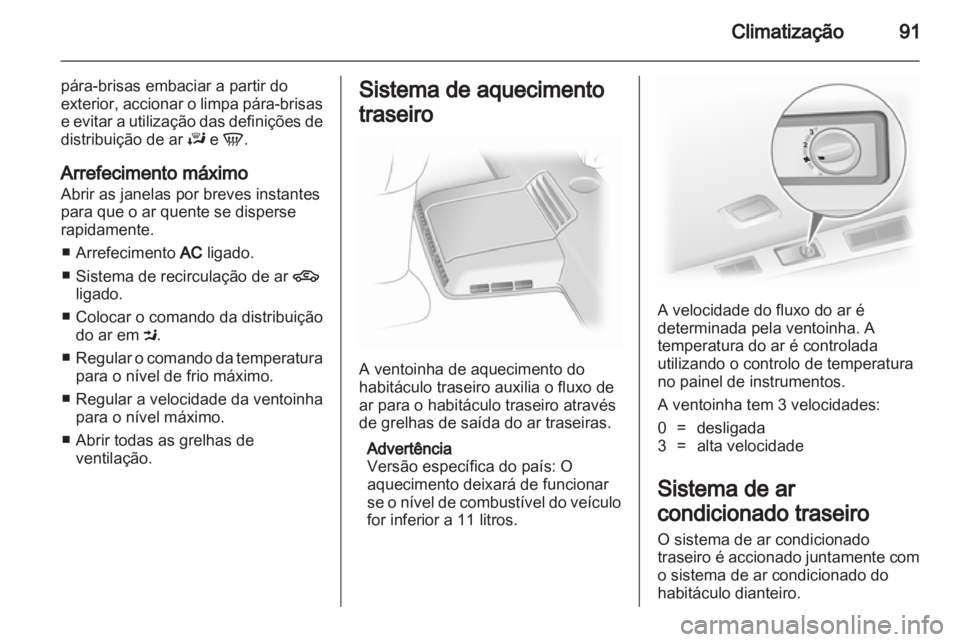 OPEL VIVARO 2013.5  Manual de Instruções (in Portugues) 