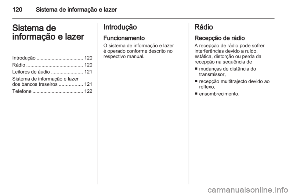 OPEL ZAFIRA 2010  Manual de Instruções (in Portugues) 