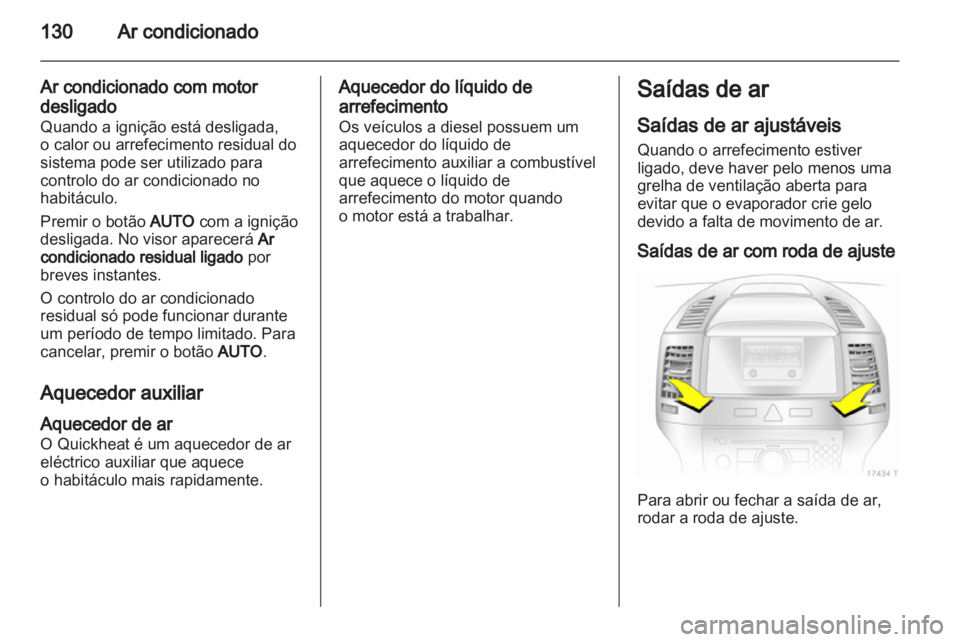 OPEL ZAFIRA 2010  Manual de Instruções (in Portugues) 