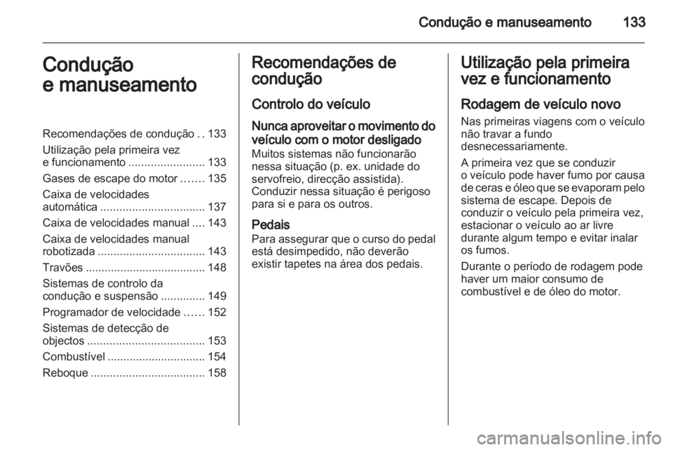 OPEL ZAFIRA 2010  Manual de Instruções (in Portugues) 