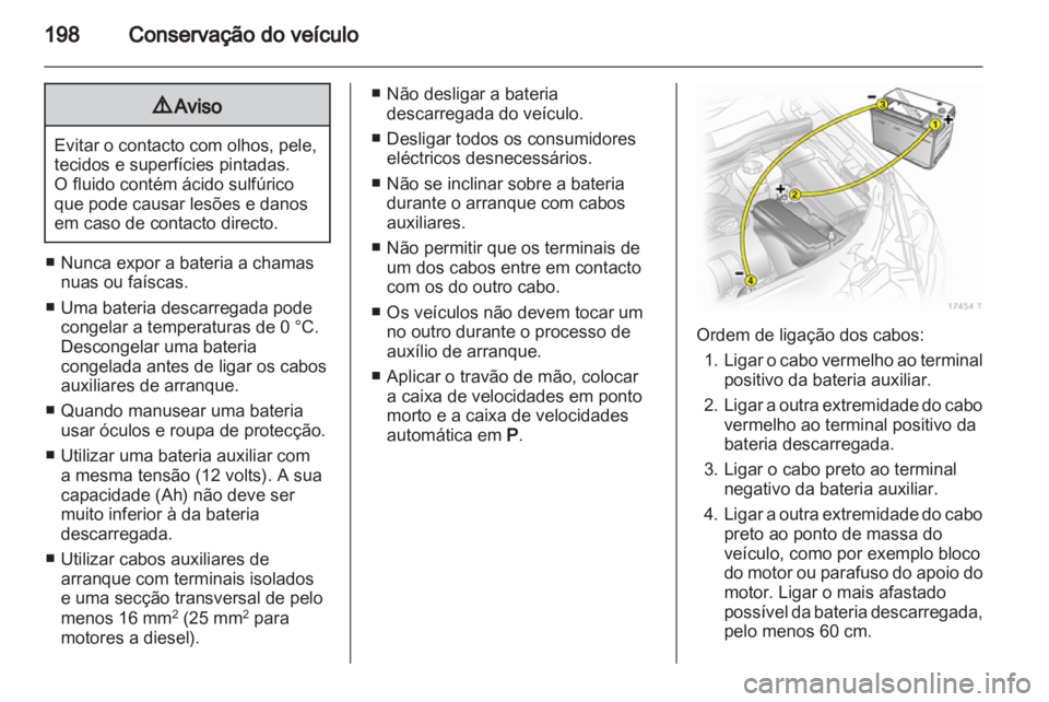 OPEL ZAFIRA 2010  Manual de Instruções (in Portugues) 