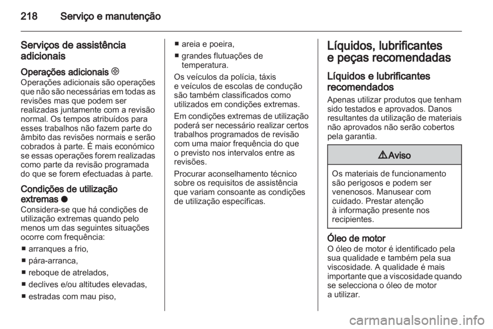 OPEL ZAFIRA 2010  Manual de Instruções (in Portugues) 