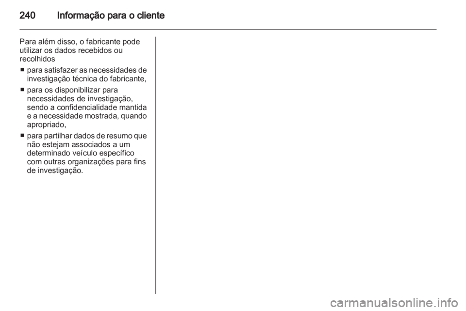 OPEL ZAFIRA 2010  Manual de Instruções (in Portugues) 