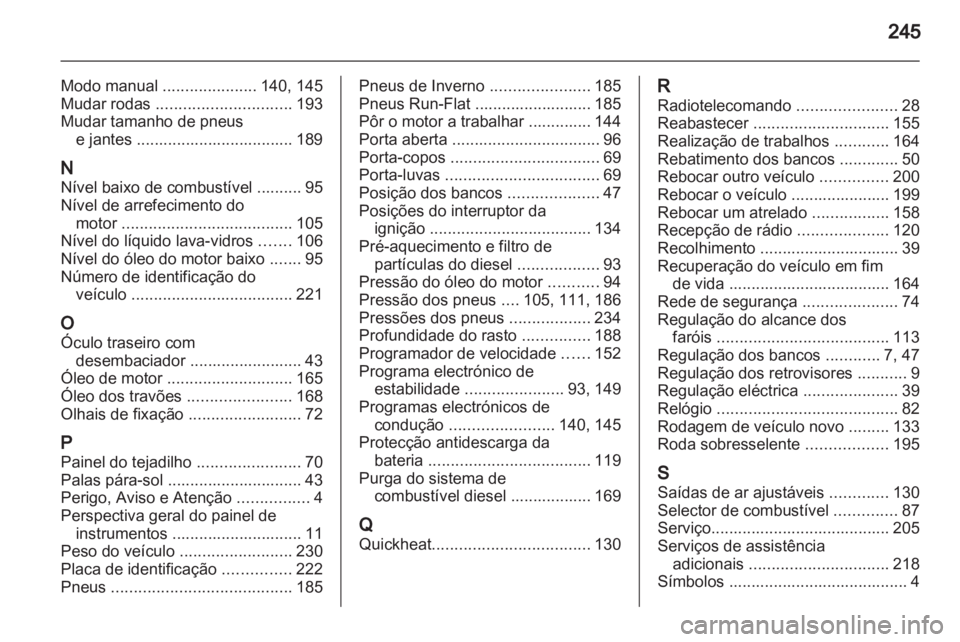 OPEL ZAFIRA 2010  Manual de Instruções (in Portugues) 