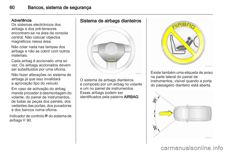 OPEL ZAFIRA 2010  Manual de Instruções (in Portugues) 