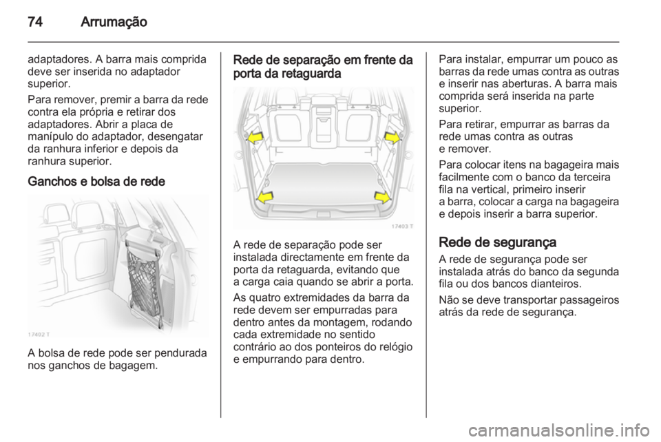 OPEL ZAFIRA 2010  Manual de Instruções (in Portugues) 