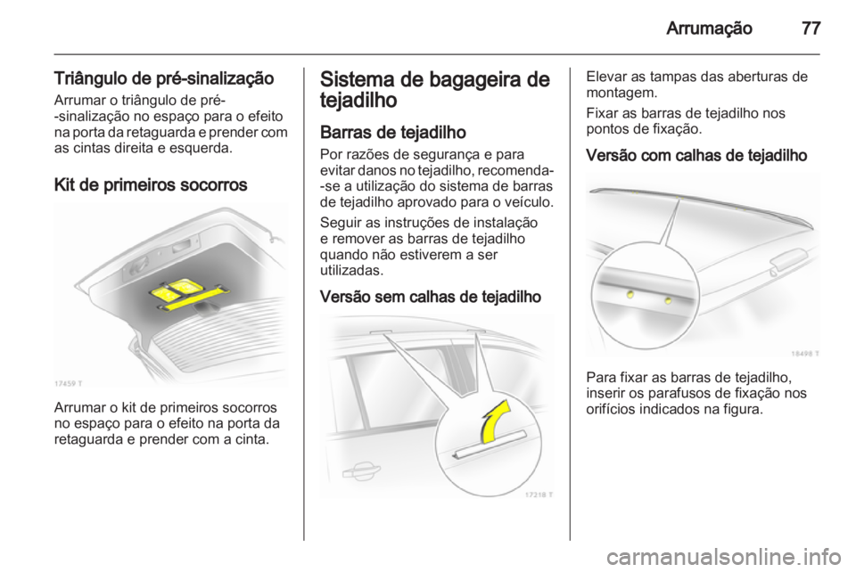 OPEL ZAFIRA 2010  Manual de Instruções (in Portugues) 