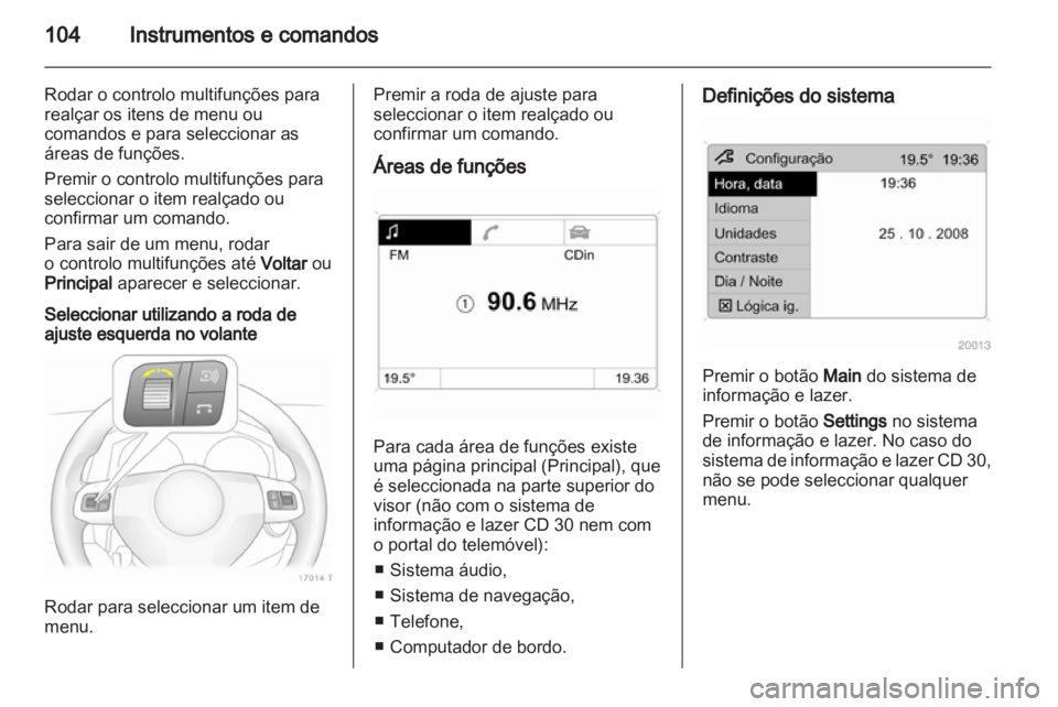 OPEL ZAFIRA 2010.5  Manual de Instruções (in Portugues) 