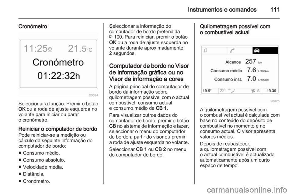 OPEL ZAFIRA 2010.5  Manual de Instruções (in Portugues) 