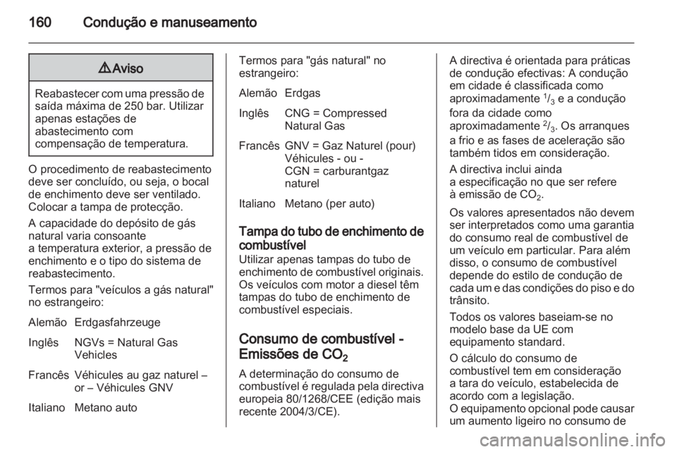 OPEL ZAFIRA 2010.5  Manual de Instruções (in Portugues) 