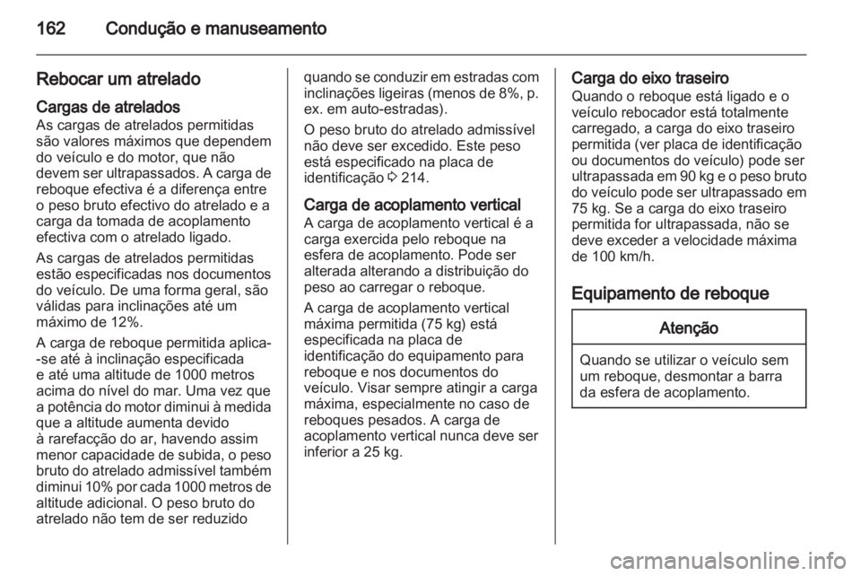 OPEL ZAFIRA 2010.5  Manual de Instruções (in Portugues) 