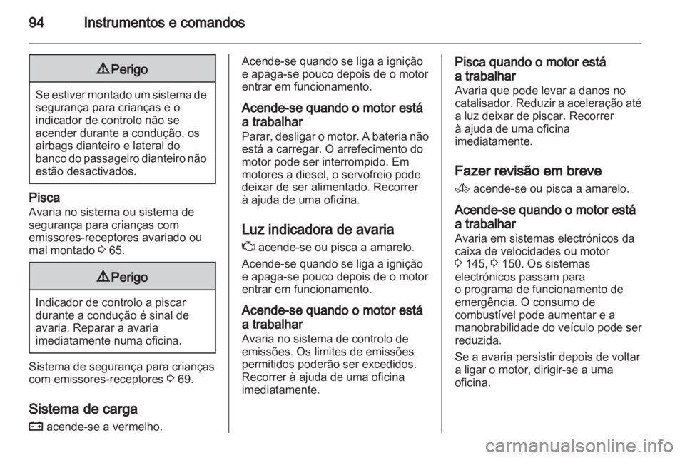 OPEL ZAFIRA 2010.5  Manual de Instruções (in Portugues) 