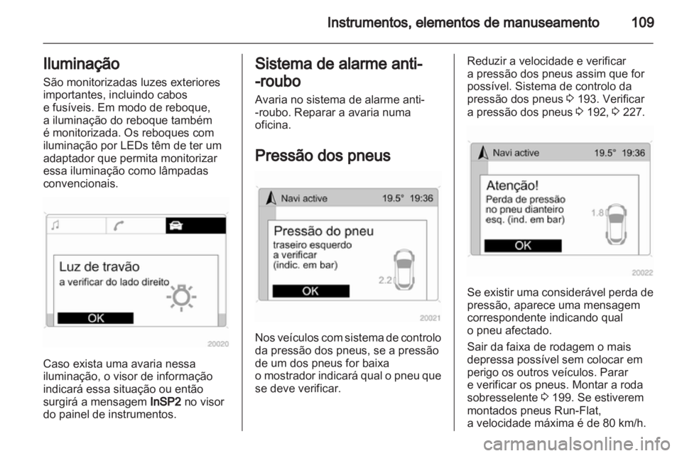 OPEL ZAFIRA 2011  Manual de Instruções (in Portugues) 