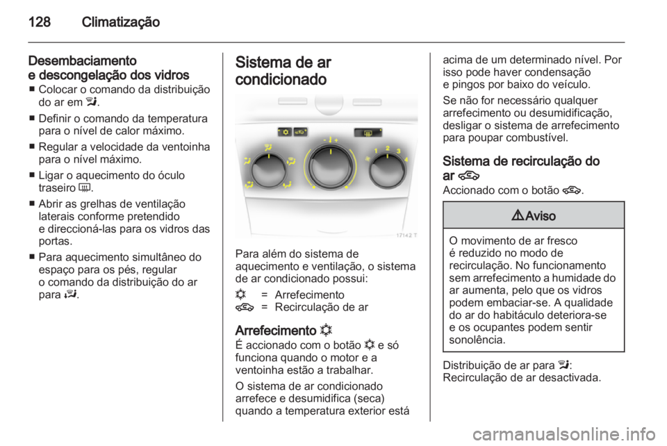 OPEL ZAFIRA 2011  Manual de Instruções (in Portugues) 