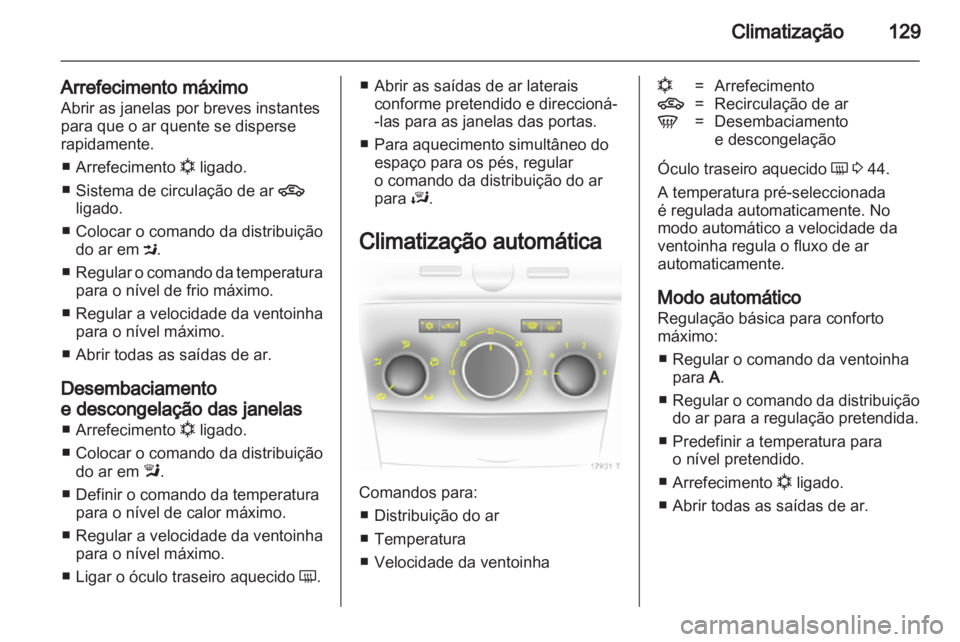 OPEL ZAFIRA 2011  Manual de Instruções (in Portugues) 