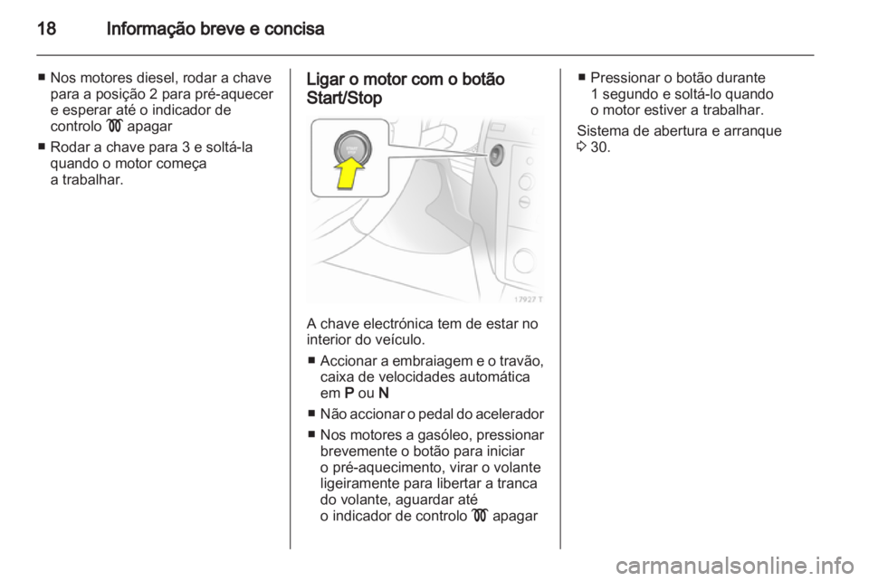OPEL ZAFIRA 2011  Manual de Instruções (in Portugues) 