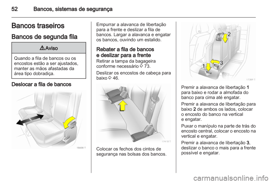 OPEL ZAFIRA 2011  Manual de Instruções (in Portugues) 