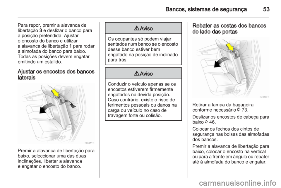 OPEL ZAFIRA 2011  Manual de Instruções (in Portugues) 