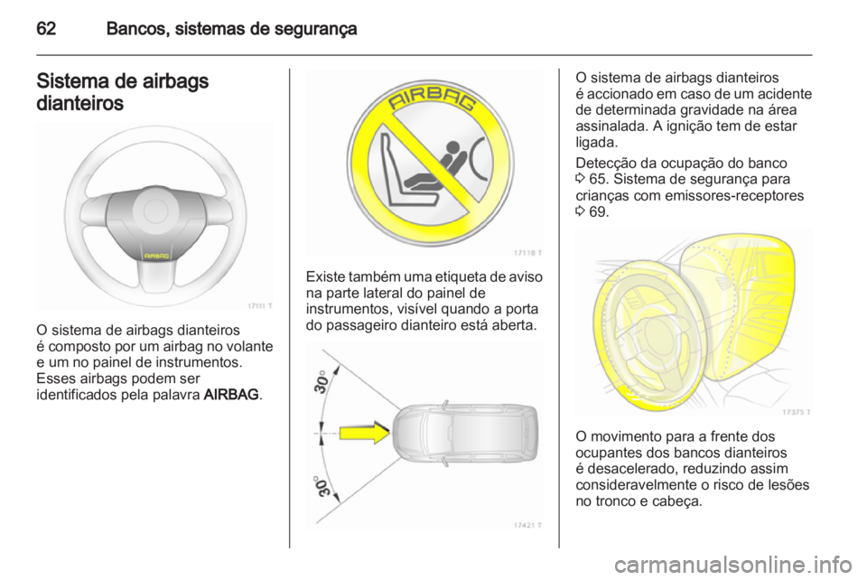 OPEL ZAFIRA 2011  Manual de Instruções (in Portugues) 