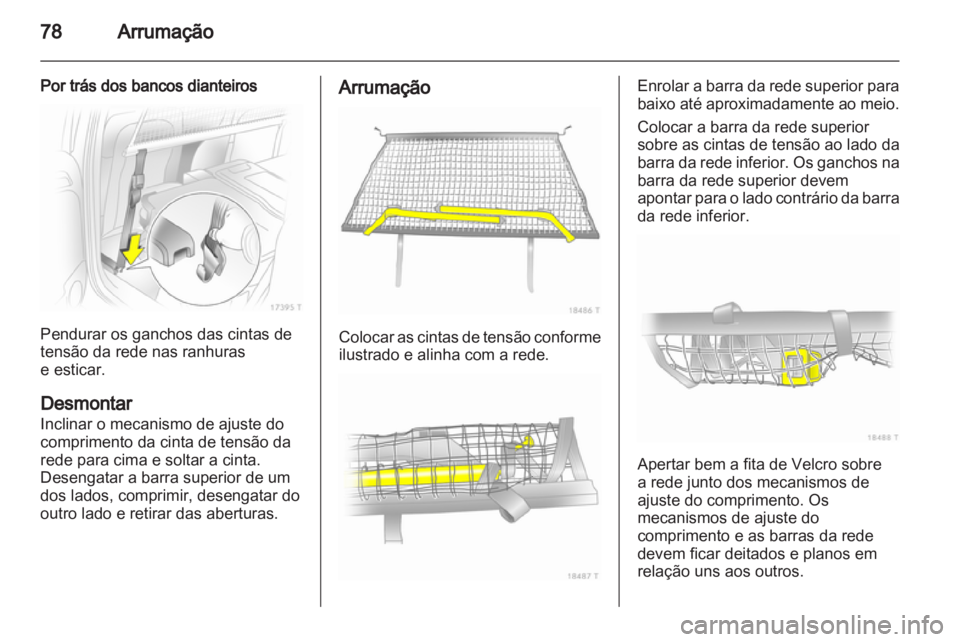 OPEL ZAFIRA 2011  Manual de Instruções (in Portugues) 