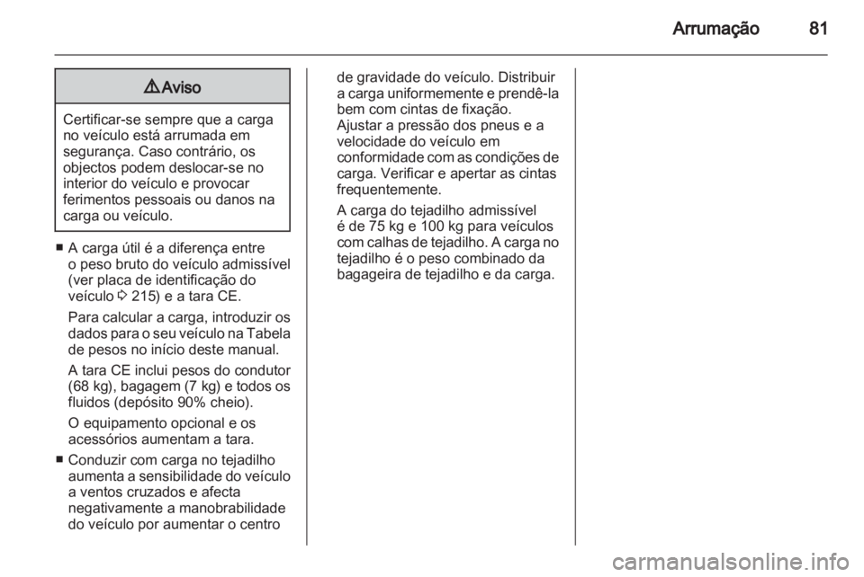 OPEL ZAFIRA 2011  Manual de Instruções (in Portugues) 