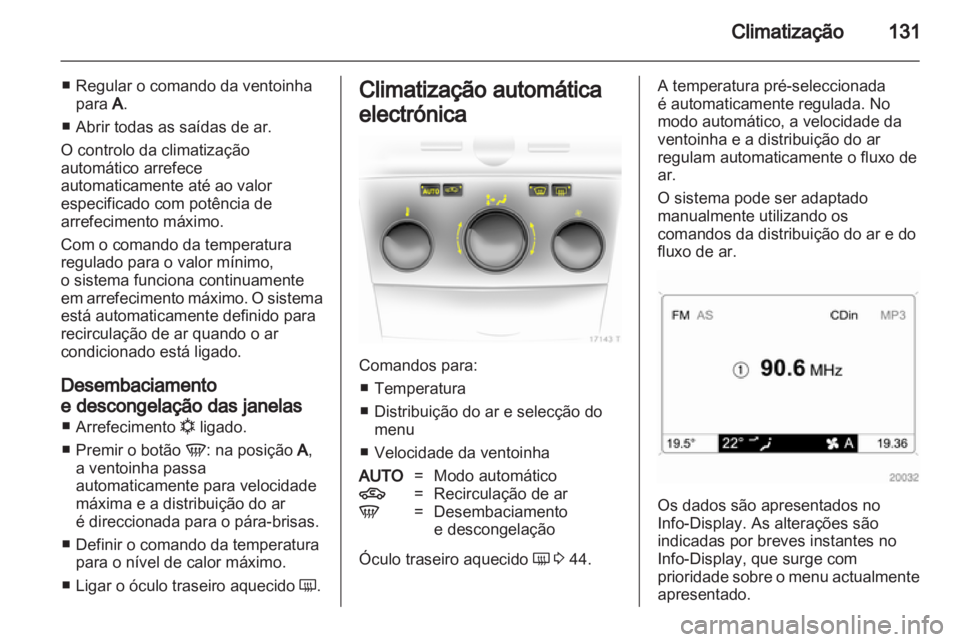 OPEL ZAFIRA 2011.5  Manual de Instruções (in Portugues) 