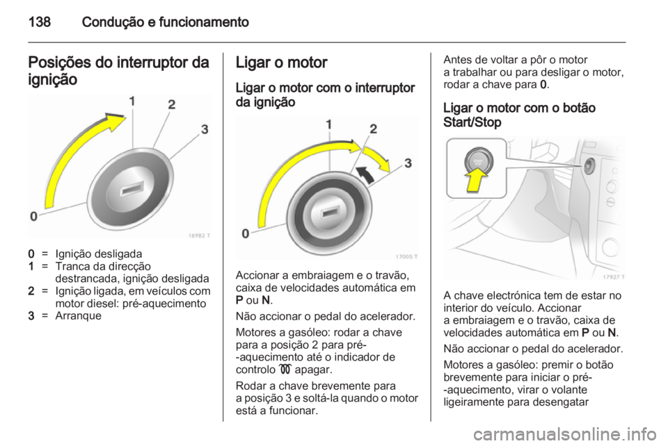OPEL ZAFIRA 2011.5  Manual de Instruções (in Portugues) 