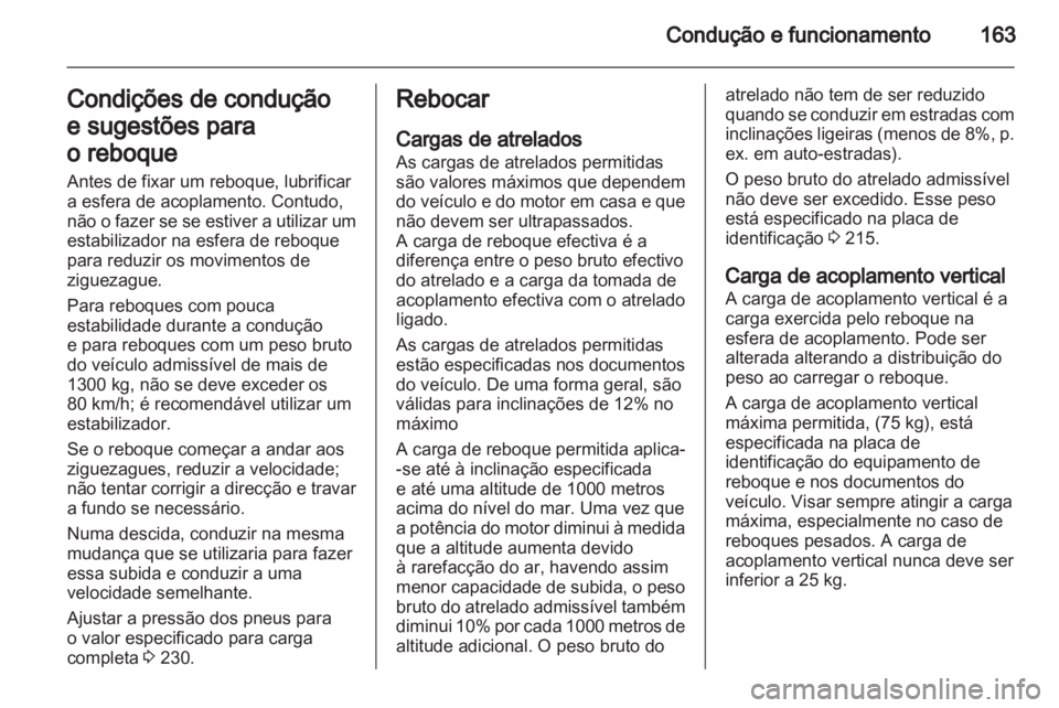 OPEL ZAFIRA 2011.5  Manual de Instruções (in Portugues) 