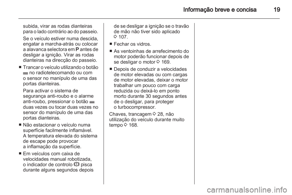 OPEL ZAFIRA 2011.5  Manual de Instruções (in Portugues) 