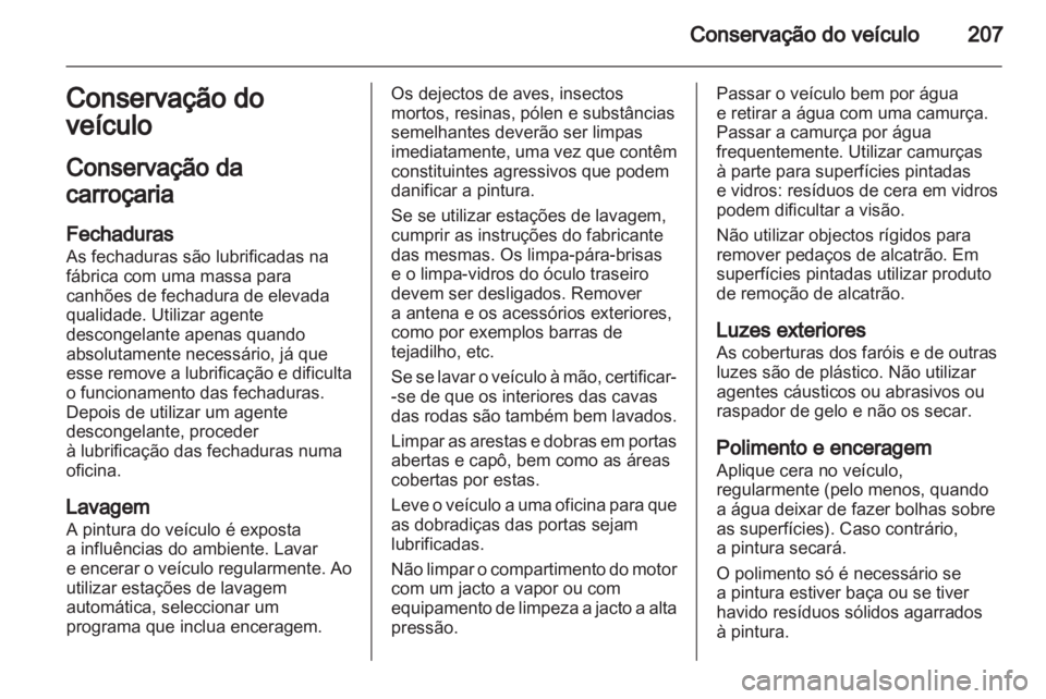 OPEL ZAFIRA 2011.5  Manual de Instruções (in Portugues) 