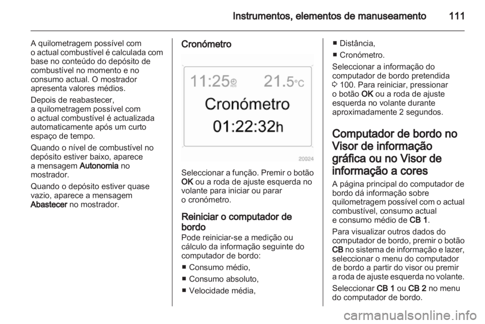 OPEL ZAFIRA 2012  Manual de Instruções (in Portugues) 