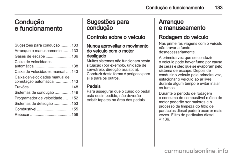 OPEL ZAFIRA 2012  Manual de Instruções (in Portugues) 