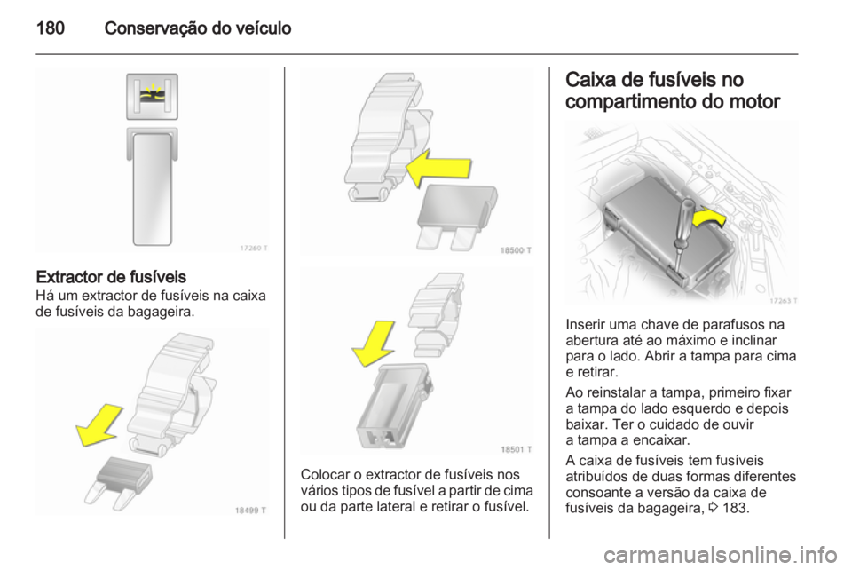 OPEL ZAFIRA 2012  Manual de Instruções (in Portugues) 