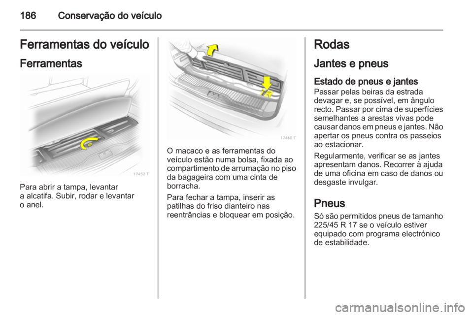 OPEL ZAFIRA 2012  Manual de Instruções (in Portugues) 
