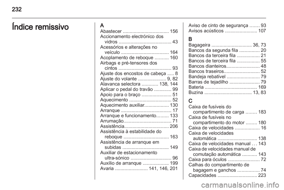 OPEL ZAFIRA 2012  Manual de Instruções (in Portugues) 