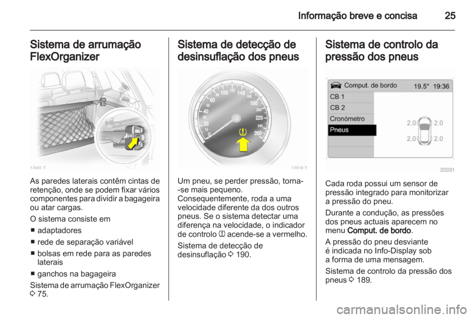 OPEL ZAFIRA 2012  Manual de Instruções (in Portugues) 